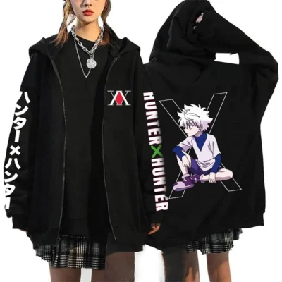 Anime Hunter X Hunter Zipper Hoodie