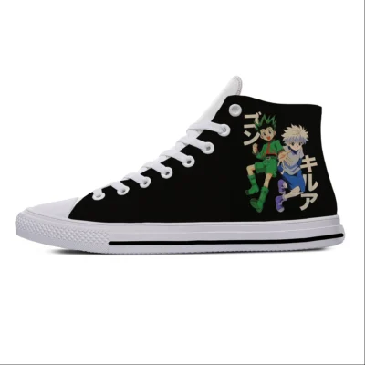 Anime Hunter X Hunter Killua Zoldyck Funny High Top Shoes