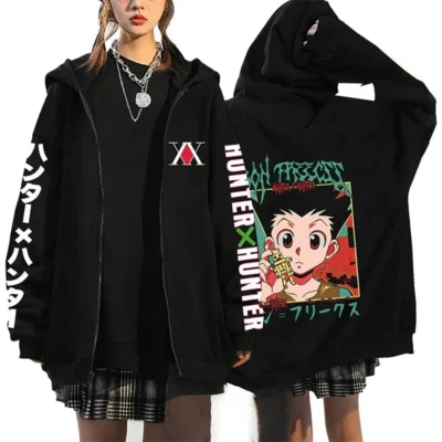 New Design Hunter X Hunter Gon Freecss Zipper Hoodie