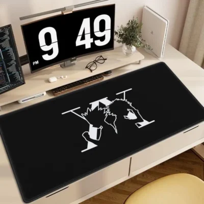 Hunter x hunter Logo Gaming Accessories Large Mouse Pad