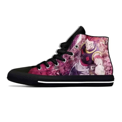 Hot Item Hunter X Hunter Hisoka High Top Men Women Shoes