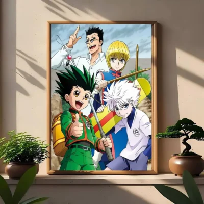 Hot Anime Hunter X Hunter Colorfull Wall Art