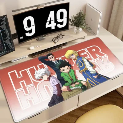 Hunter x hunter Gaming Accessories Colorfull Large Mouse Pad