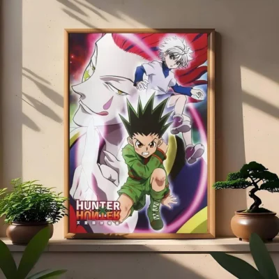 Anime Hunter X Hunter Colorfull Wall Art