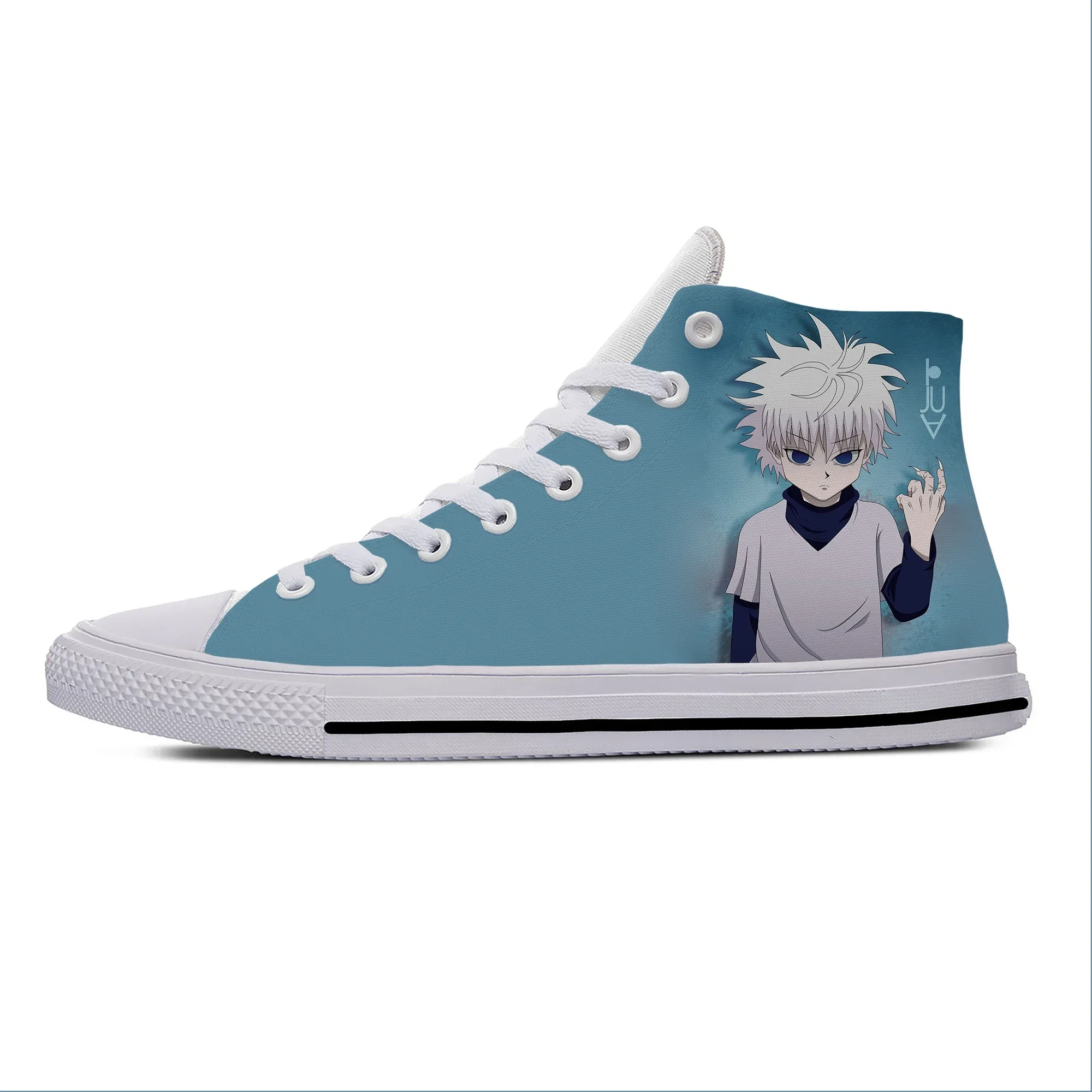 Anime Hunter X Hunter Zoldyck Killua Vintage High Top Shoes