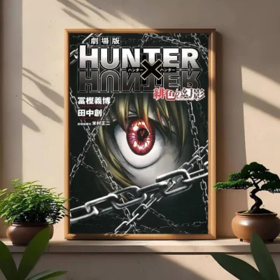 Anime Hunter X Hunter Retro Wall Art