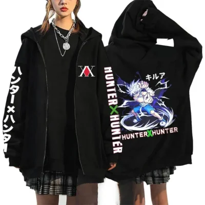 Best Hunter X Hunter Zoldyck Killua Zipper Hoodie