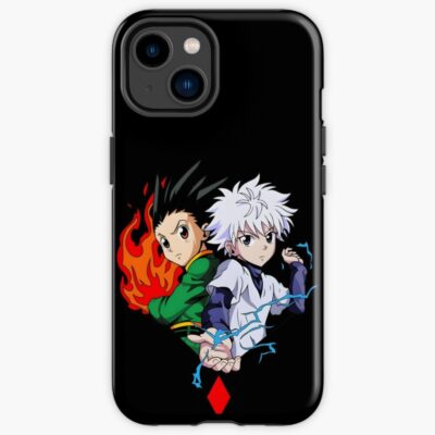Fire And Lightning Hunters Iphone Case