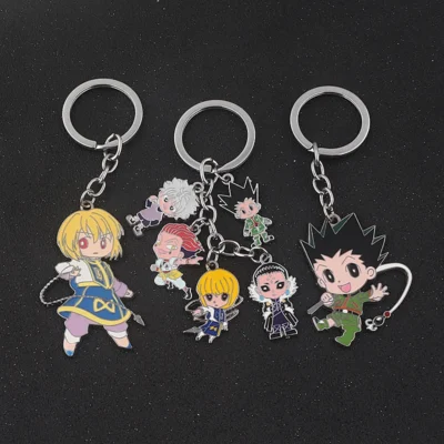 Anime Hunter x Hunter GON Killua Zoldyck Keychain
