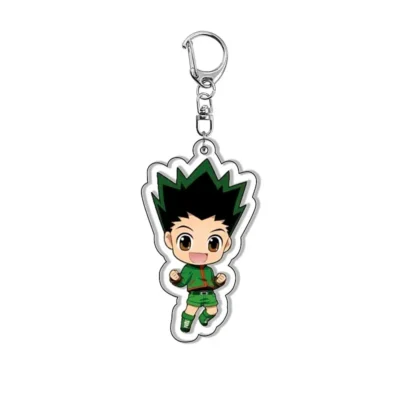 Anime Hunter X Hunter GON FREECSS Killua Zoldyck Kurapika Keyring