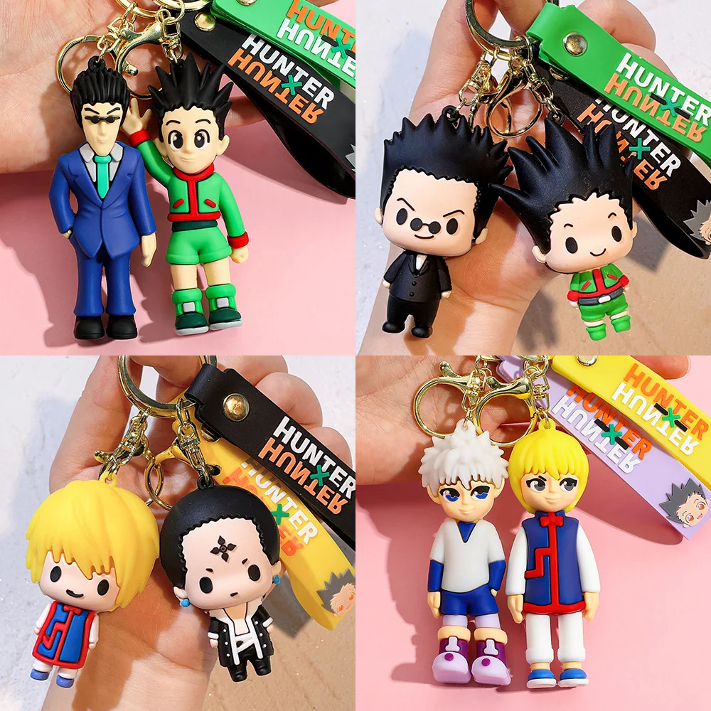 2026 New Anime Hunter X Hunter Cosplay Killua Keyrings - Image 2