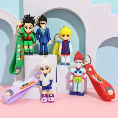 2026 New Anime Hunter X Hunter Cosplay Killua Keyrings