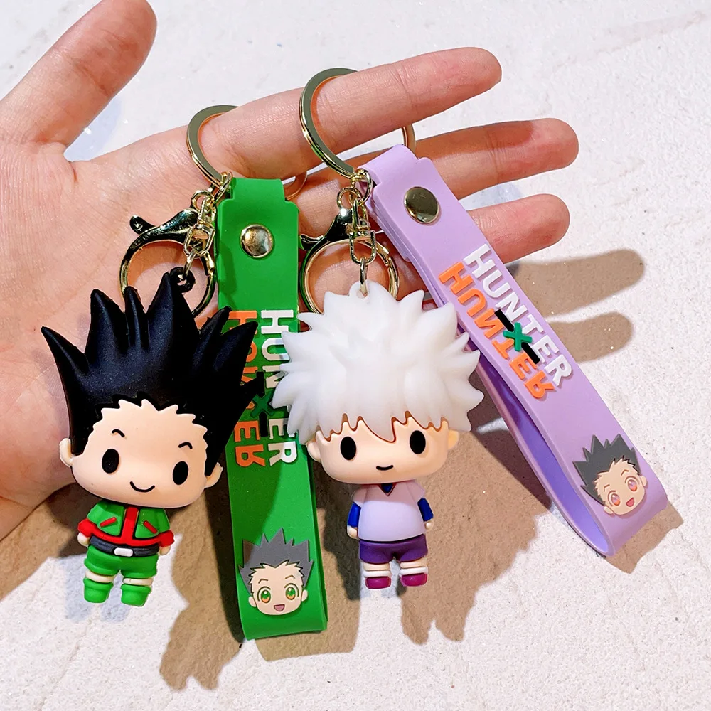 2026 New Anime Hunter X Hunter Cosplay Killua Keyrings - Image 5