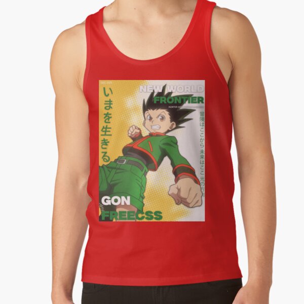 Hunter X Hunter Magazine Cover Art Gon Tank Top - Image 4