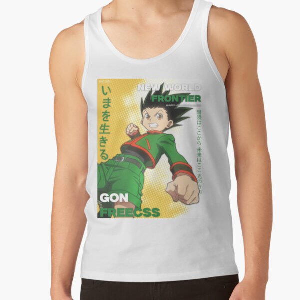 Hunter X Hunter Magazine Cover Art Gon Tank Top