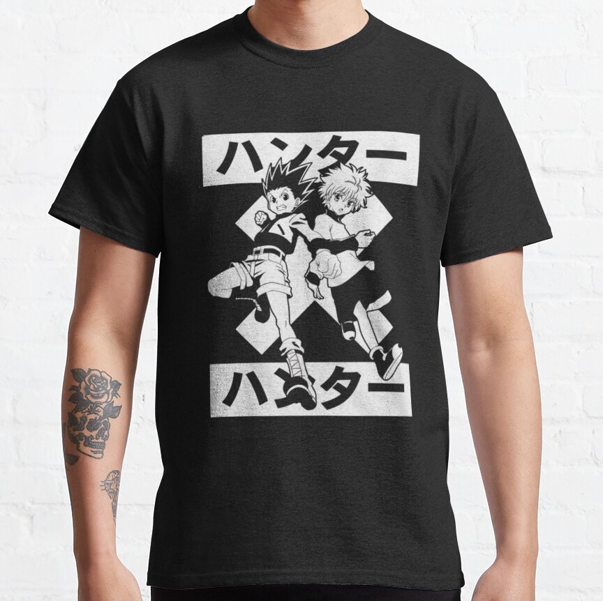 Hunter X Hunter Zoldyck Killua Gon Freecss T-Shirt
