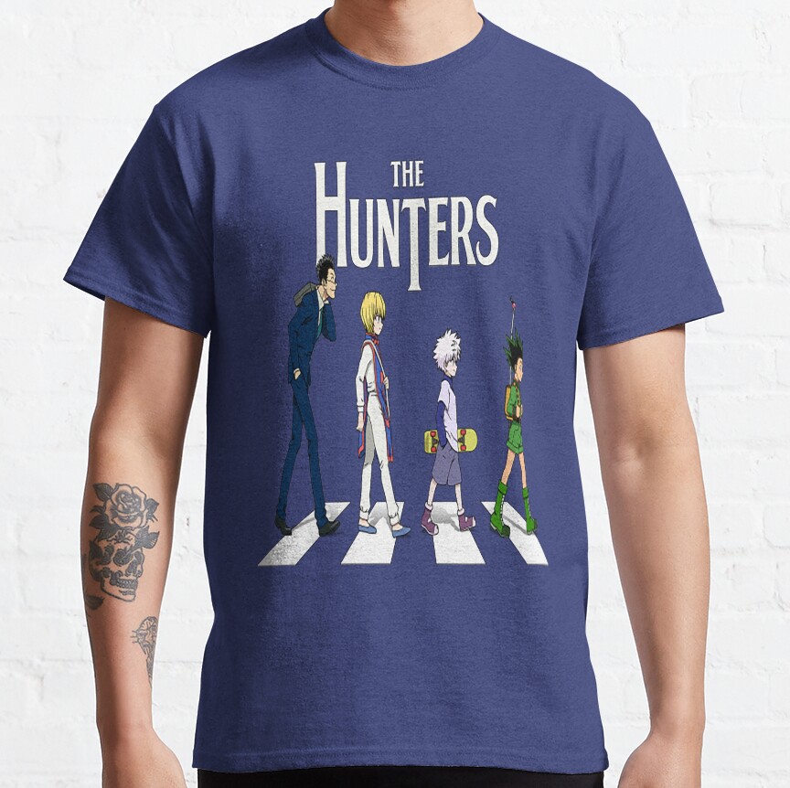 Anime And Manga T Shirtthe Hunters T-Shirt - Image 5