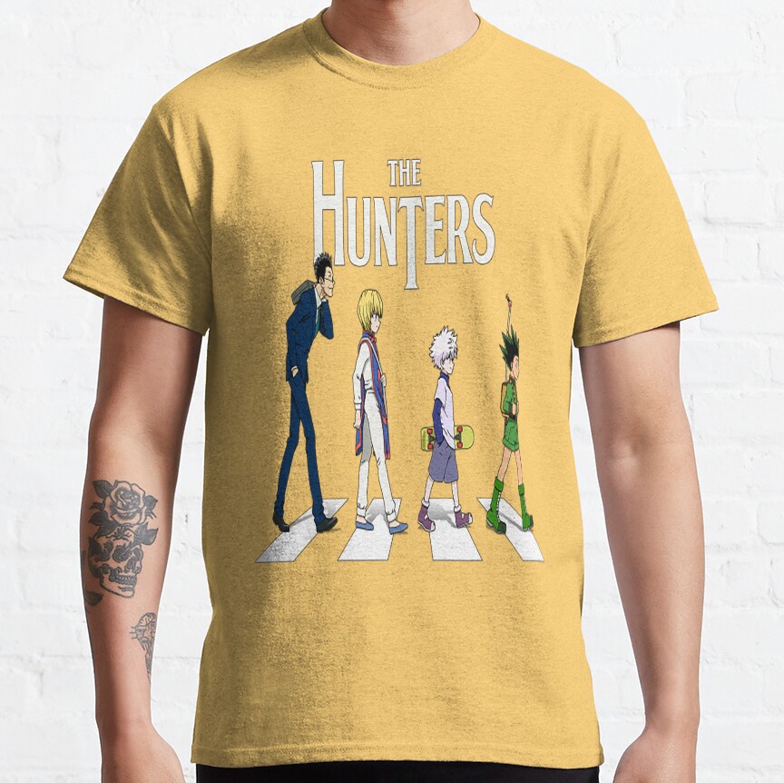 Anime And Manga T Shirtthe Hunters T-Shirt - Image 4