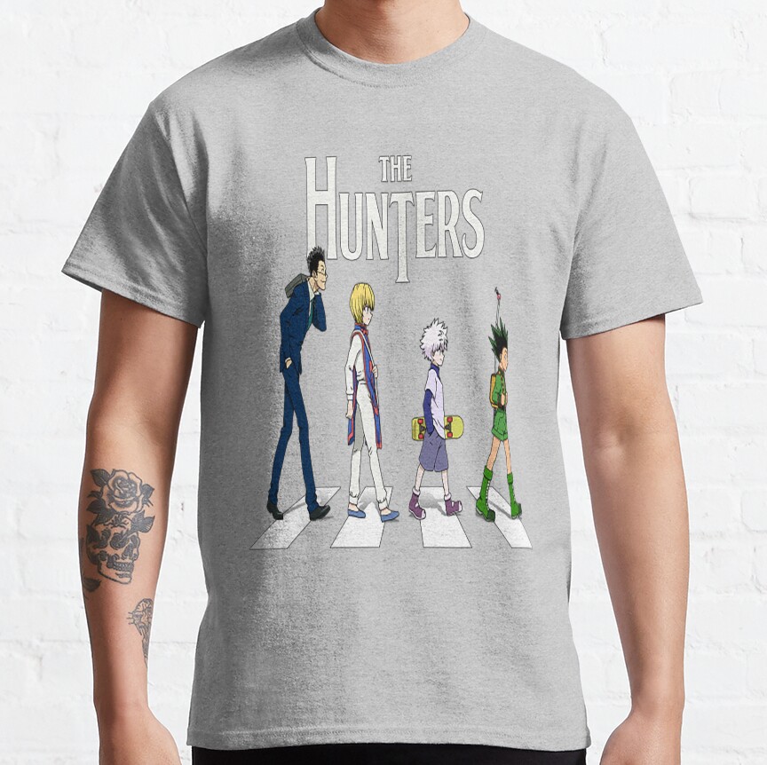 Anime And Manga T Shirtthe Hunters T-Shirt - Image 7