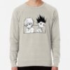 ssrcolightweight sweatshirtmensoatmeal heatherfrontsquare productx1000 bgf8f8f8 6 - Hunter X Hunter Merch