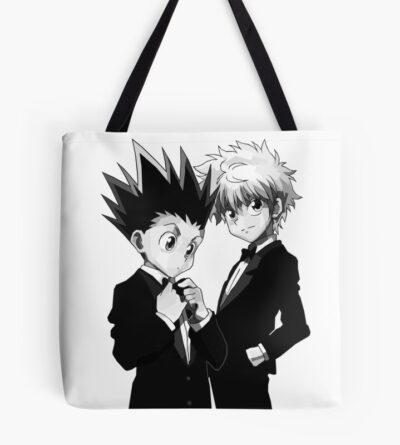 Anime Hunter Bandw Tote Bag