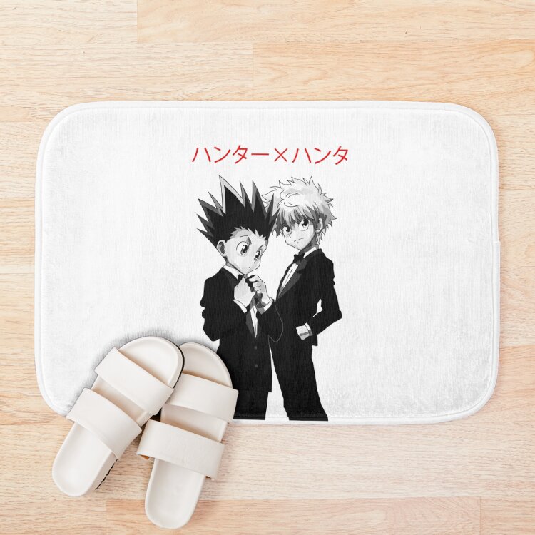 Anime Hunter Bandw Bath Mat - Image 3