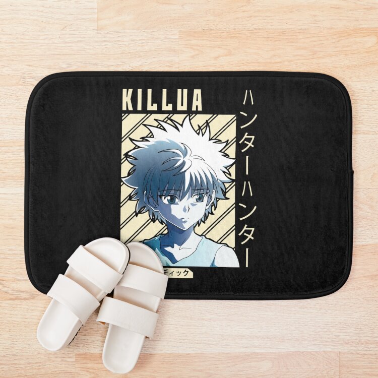 Zoldyck Killua God Of Speed Bath Mat - Image 3