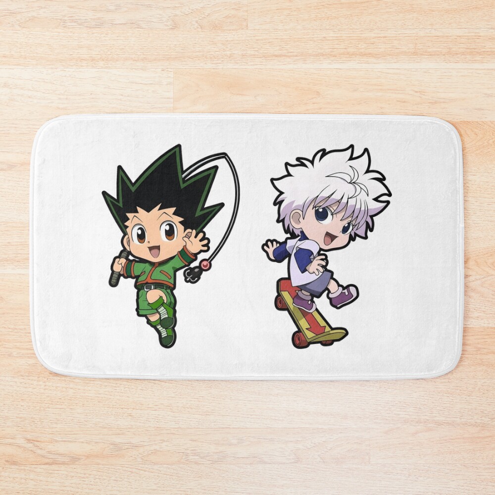 Hot Design Chibi Best Friends Bath Mat
