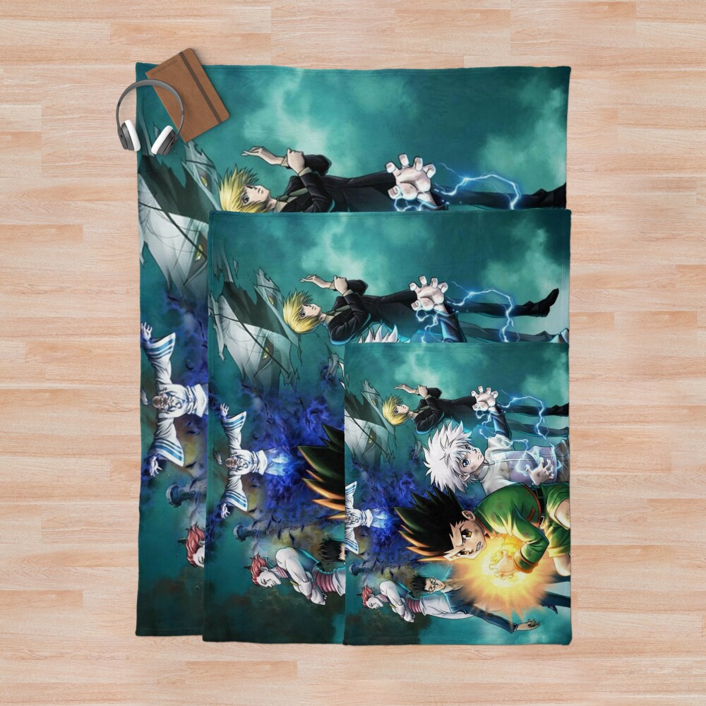 Hot Anime Hunter x Hunter Throw Blanket - Image 3