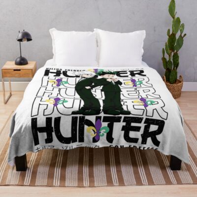 Young Hunters Throw Blanket