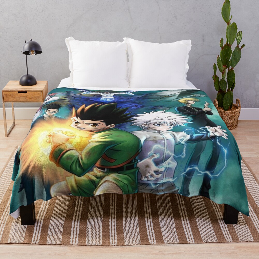 Hot Anime Hunter x Hunter Throw Blanket