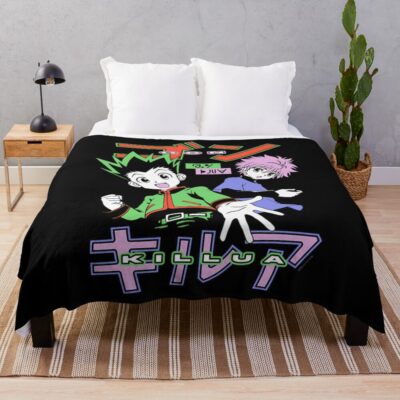 Hunter X Hunter Gon And Killua Throw Blanket