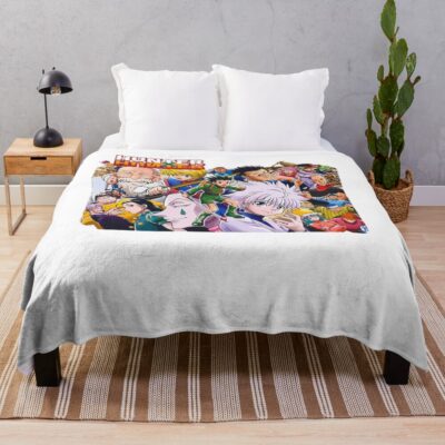Shonen Anime Retro Manga Vintage 90S Throw Blanket