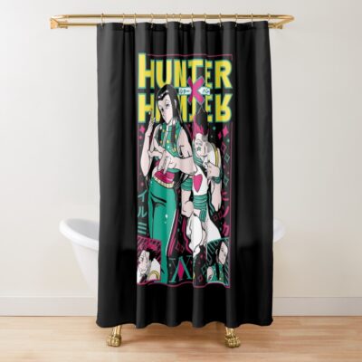 Hunter X Hunter Bassic Shower Curtain