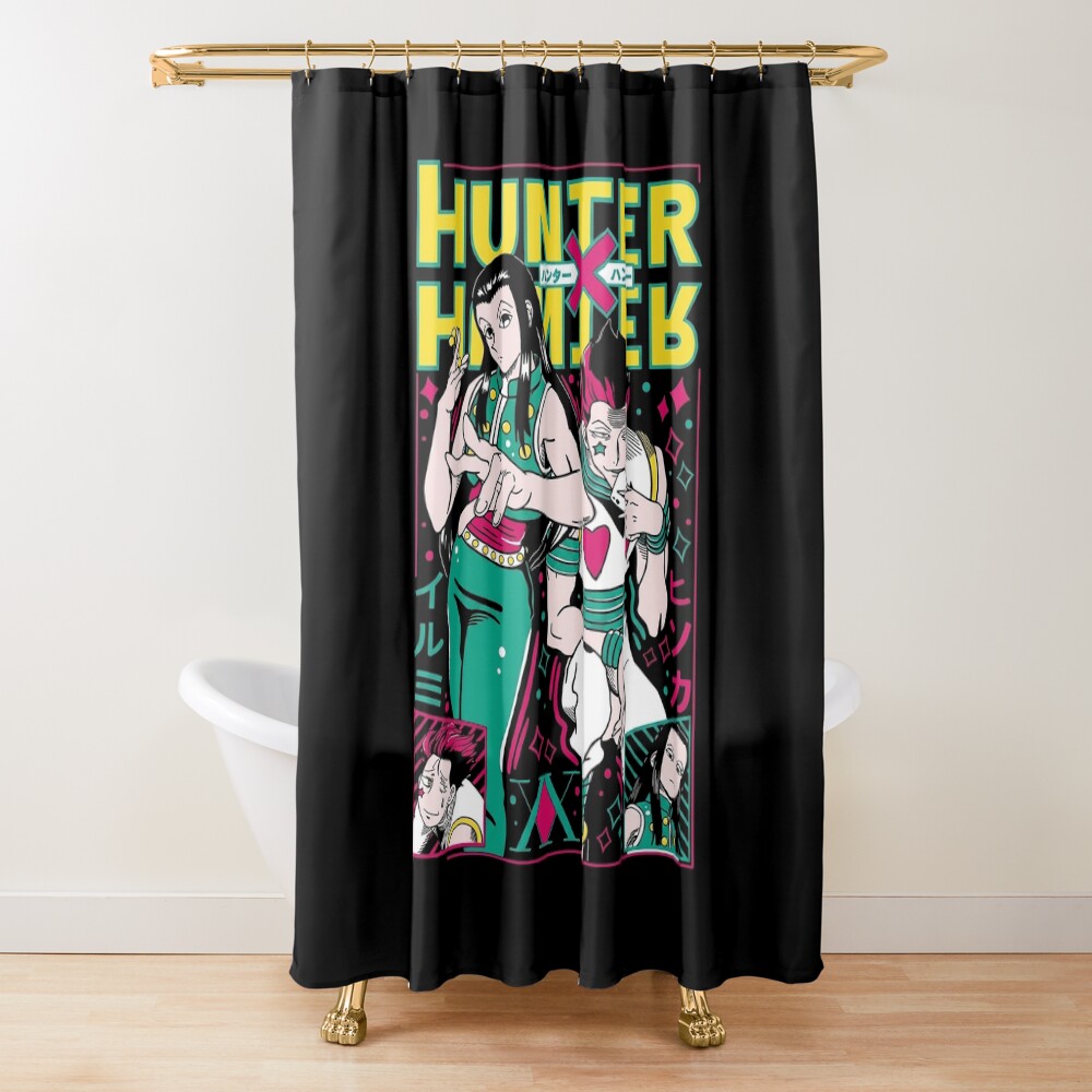 Hunter X Hunter Bassic Shower Curtain