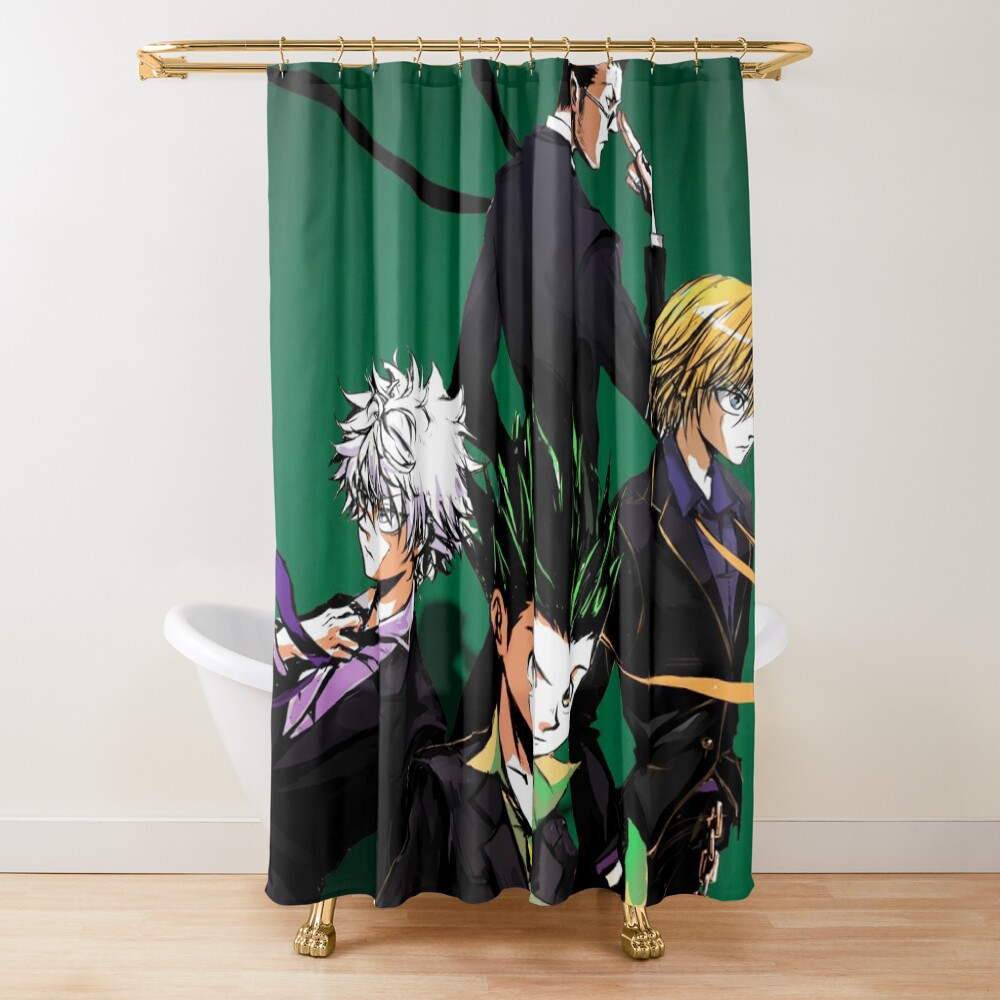 Anime Hunter x Hunter Characters Shower Curtain