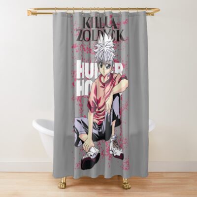 Art Deco Midnight Shower Curtain