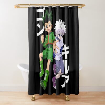 90S Manga Retro Anime Shonen Vintage Shower Curtain
