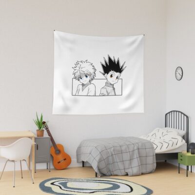 Two Best Friends Bassic Tapestry
