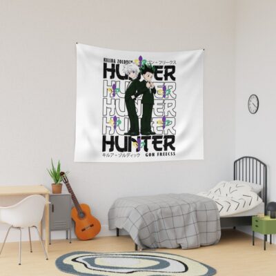 Young Hunters Tapestry