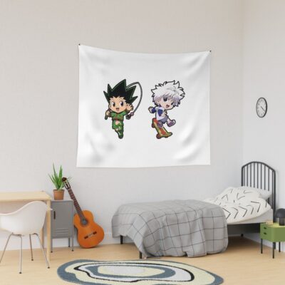 Chibi Best Friends Tapestry